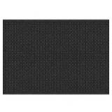 Black 48 in. x 72 in. Synthetic Fiber and Recycled Rubber Commercial Door Mat