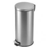 Stylewell 30L Stainless Steel Round Step Trash Can