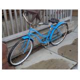 Vintage Cruiser Bike - Nice Blue Fenders