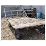 Very Nice Hay Wagon - Ready to Roll - Can Hold a Ton of Weight - Pulls Good