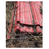 Large Metal Work Lot - Big Iron - Angle Iron, Piping, Tube Steel , Specialty Aluminum and Large Pile of Barn Tin Siding/Roofing + Storage rack