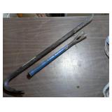 Set of 2 Crow Bars/Pry Bars