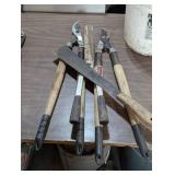 Pruning Lot - 3 Large Snips and a Chopper