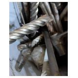 Mega Bucket - Mixed Drill Bits - New Hammer Drill Bits, Demo, Wood, Metal - Amazing