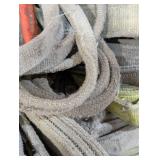Mega Lot of Large Heavy Duty Tow Straps - Professional Straps and Quantity