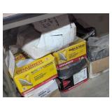 Approximately 10-12 Heavy Boxes of Screws and Nails - Decking/Metal/Roofing and More