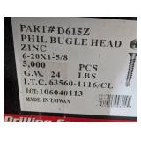 Approximately 10-12 Heavy Boxes of Screws and Nails - Decking/Metal/Roofing and More