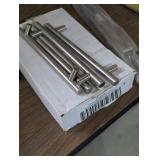 Bin of Door Pulls/Knobs - Mixed Hardware + 1 Commercial Door Closer