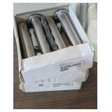 Bin of Door Pulls/Knobs - Mixed Hardware + 1 Commercial Door Closer