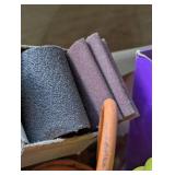 Mixed Bin - Power cord, Air Hose, Caulking, Shop Light and More