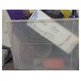 Mixed Bin - Power cord, Air Hose, Caulking, Shop Light and More