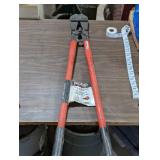RIDGID® 14233 Bolt Cutter, 9/16 in Cutting Capacity, Center Cutting Action - 36"