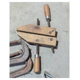 Huge Lot of Clamps - Including C Clamps and Wood Clamp