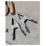 Huge Lot of Clamps - Including C Clamps and Wood Clamp