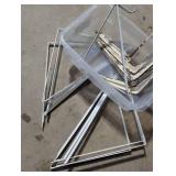 Huge Lot of Shelf Brackets - White