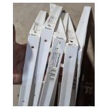 Huge Lot of Shelf Brackets - White
