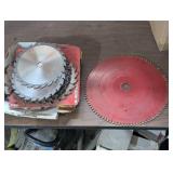 Mega Lot of Circular/Table saw Blades - Mixed Sizes