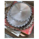 Mega Lot of Circular/Table saw Blades - Mixed Sizes