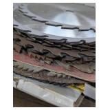 Mega Lot of Circular/Table saw Blades - Mixed Sizes
