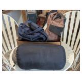 Mixed Lot - Bridal Bags and Coleman Sleeping Bag
