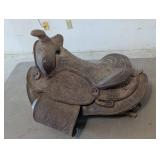 Leather Riding Horse Saddle