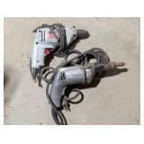 Pair of Powerful Tools - Drill and Screw Gun