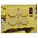 Lot of 4 Tower 15amp 4 Plex Construction Cord