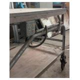 Amazing Heavy Duty Mobile Cart with Powe Strip