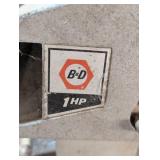 Black & Decker 1 Hp Circular Saw