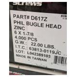 Phil Bugle Head Screws - 6x1-7/8 & 8x"3
