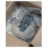 Huge Box 14 x 1-1/2" Self Tapping Screws and Box of Nail Gun Nails