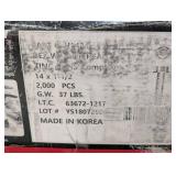 Huge Box 14 x 1-1/2" Self Tapping Screws and Box of Nail Gun Nails