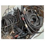 Lot of Fish Finders and Depth Finders with Cords