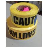 4 Rolls Yellow Caution Tape