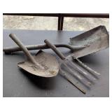 Lot of 3 - Spade/Flat/Pitch - Just Add Handles