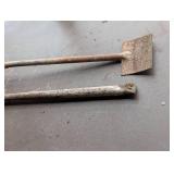 Pair of Heavy Duty Scrapper and Demo Bar