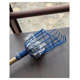 Long Apple Picker - Wood Handle - 10