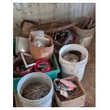 Pallet of Nails, Screws, Fasteners and More - Big Lot - Heavy