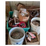 Pallet of Nails, Screws, Fasteners and More - Big Lot - Heavy