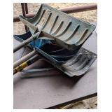 Lot of 3 - Snow Shovels