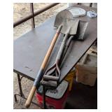 Great Lot of 3 Shovels - 2 Flat Head and 1 Spade