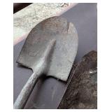 Great Lot of 3 Shovels - 2 Flat Head and 1 Spade