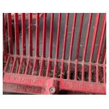 Set of 4 - Durafork Stable Fork With Red Polycarbonate Tines And 52 Inch Handle