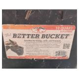 Set of 3 Buckets - 2 Better Bucket/Horse Feeder and 1 regular Water Bucket