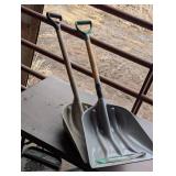 Pair of Poly Scooping Shovels