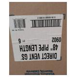 Mixed Lot of Direct Vent - Stove Pipe and Elbows