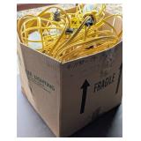 Huge Box - Construction Temp Lights or Outdoor Party Lights - Yellow