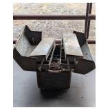 Fold Out Tool Box Loaded with Tools and Bits - Heavy