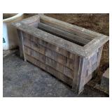 Very Nice Medium Wood/Cedar Flower Planter