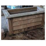 Very Nice Medium Wood/Cedar Flower Planter